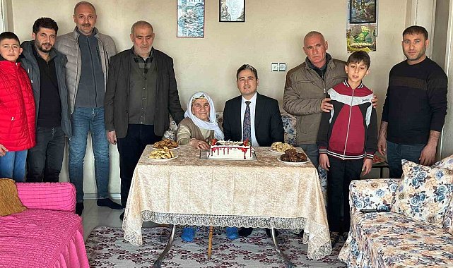 89 yıl sonra ilk kez: Kaymakam Arıkan'dan anlamlı doğum günü sürprizi