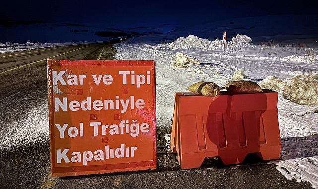 Ardahan-Şavşat ve Damal-Posof-Türkgözü kara yolu, ağır tonajlı araçlara kapatıldı