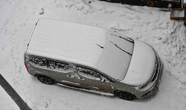 Ardahan'da kar yağışı etkili oldu