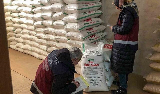 Bingöl'de gübre bayileri ve üreticileri denetlendi