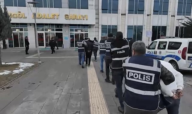 Bingöl'de hırsızlık zanlısı 6 şüpheli yakalandı