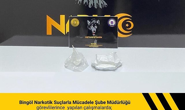 Bingöl'de uyuşturucu operasyonu