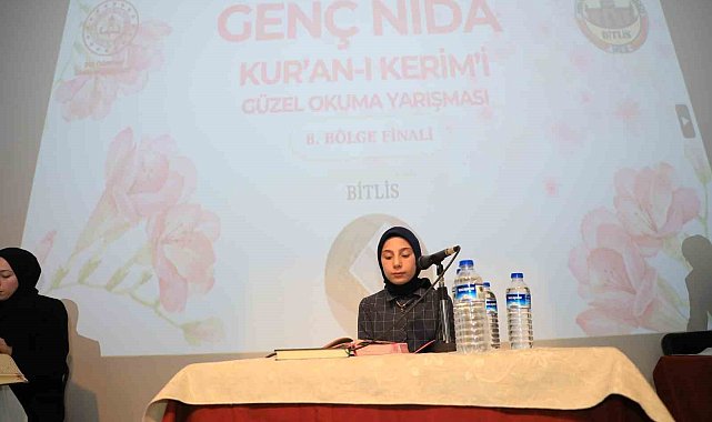 Bitlis'te Kur'an-ı Kerim'i Güzel Okuma Yarışması 8.Bölge Finali düzenlendi