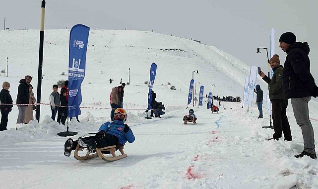 Çat'ta 'Gelenekten geleceğe kış oyunları festivali' heyecanı