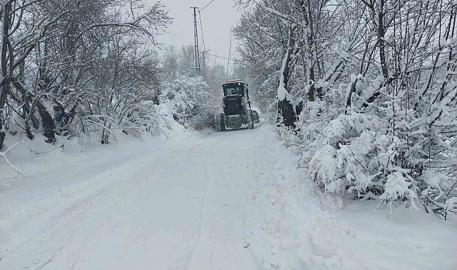 Elazığ'da 162 köy yolu ulaşıma kapandı