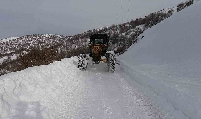 Elazığ'da 505 köy yolu ulaşıma kapandı