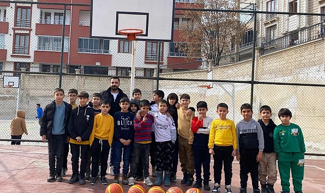 Elazığ'da 6 bin öğrenciye basketbol taraması