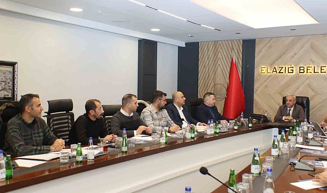 Elazığ'da altyapı koordinasyon toplantısı yapıldı