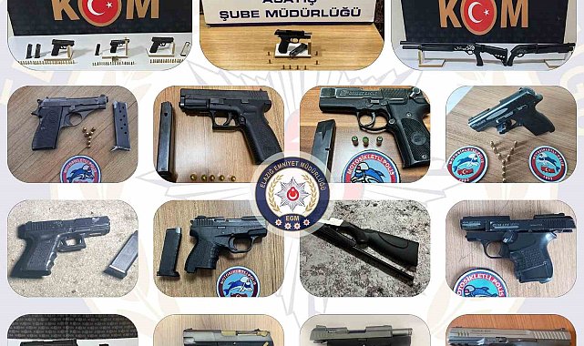Elazığ'da asayiş uygulaması: 5 tutuklama