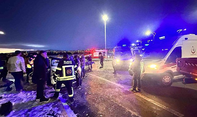 Elazığ'daki kazada yaralanan kadın hayatını kaybetti