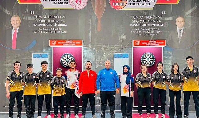Elazığlı sporcular Türkiye Dart Şampiyonası'ndan başarıyla döndü