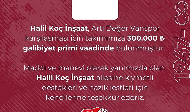 Elazığspor'a prim dopingi