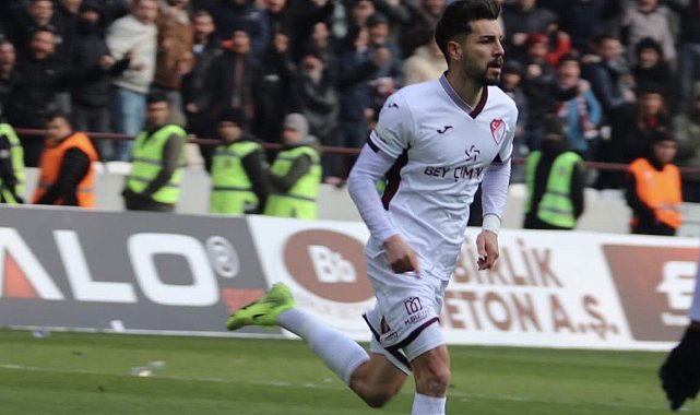 Elazığspor'da Vanspor FK maçının kahramanı Alpay Koldaş