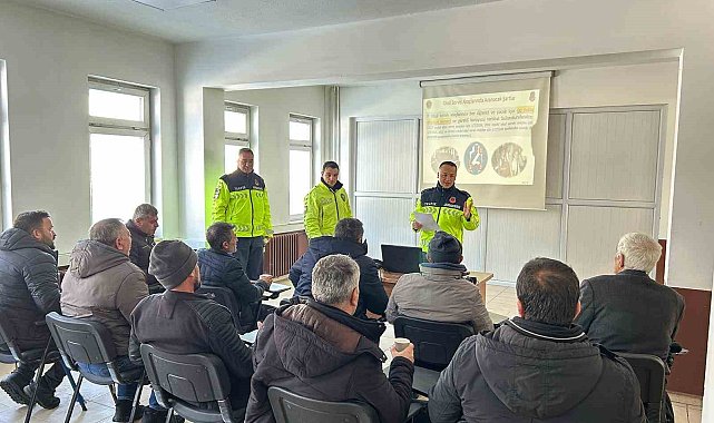 Emniyetten güvenli sürücülük farkındalığı