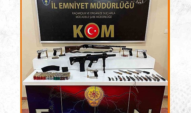 Emniyetten silah operasyonu
