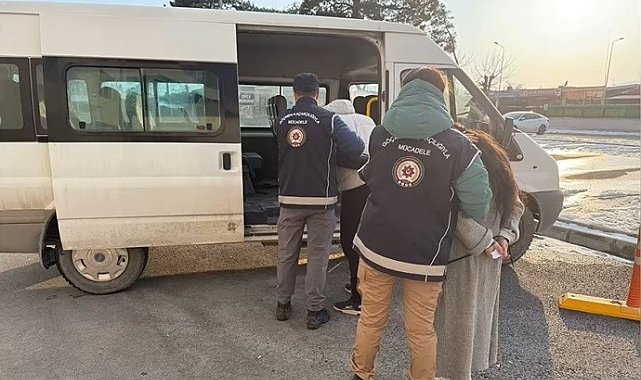 Erzincan'da 18 yabancı uyruklu şahıs yakalandı