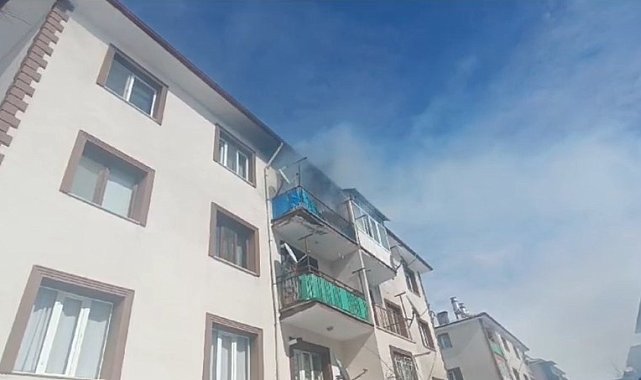 Erzincan'da korkutan yangın