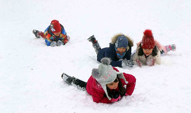 Erzincan'ın Refahiye ilçesinde eğitime kar tatili