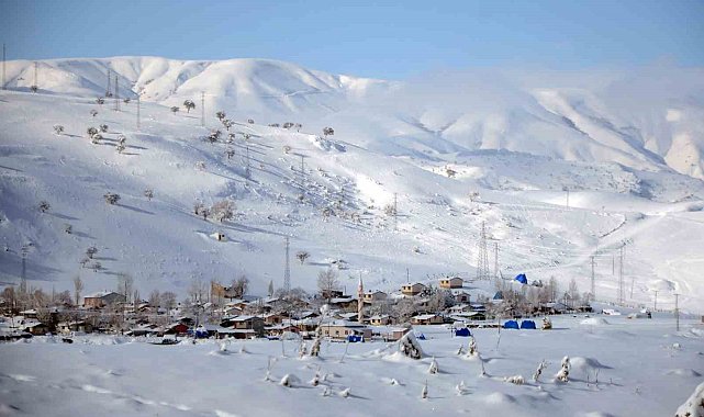 Erzurum için buzlanma, don ve çığ uyarısı
