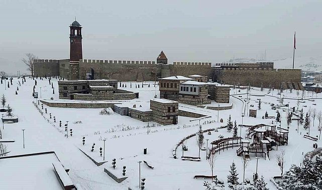 Erzurum için kuvvetli kar yağışı uyarısı