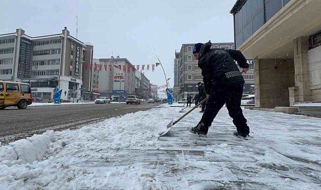 Erzurum kar'a teslim