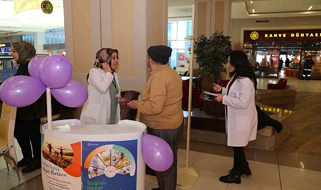 Erzurum'da Dünya Kanser Günü'nde farkındalık etkinliği