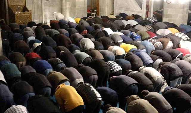 Erzurum'da ilk teravih namazı heyecanı