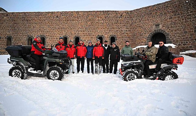 Erzurum'da kış ve turizm başkenti coşkusu