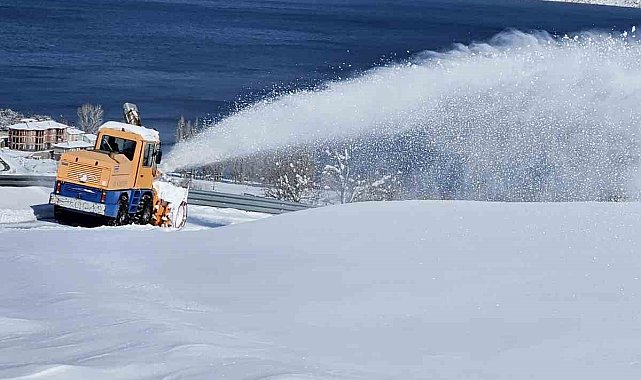 Hazarbaba Kayak Merkezi'nin yolu ulaşıma açıldı