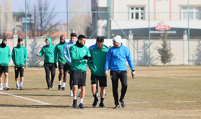 Iğdır FK, Erzurumspor maçının hazırlıklarına başladı