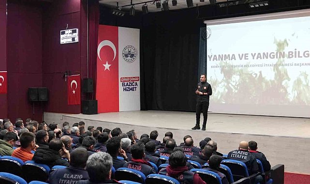 İtfaiye personeline yönelik teorik ve uygulamalı eğitim programı düzenleniyor
