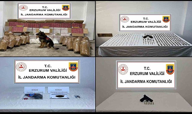 Jandarmadan uyuşturucu tacirleri ve kaçakçılara operasyon