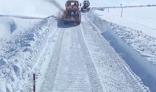 Kağızman-Ağrı kara yolu yeniden ulaşıma açıldı