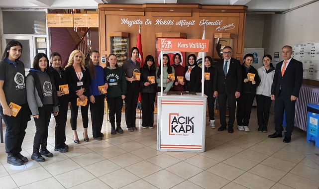 Kars Açık Kapı okul ziyaretlerine başladı
