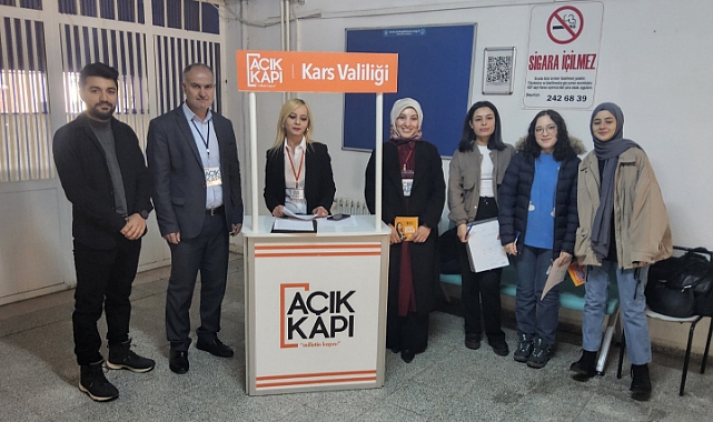 Kars Açık Kapı üniversite öğrencileriyle buluştu