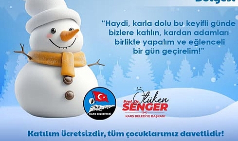 Kars’ta çocuklar için etkinlik