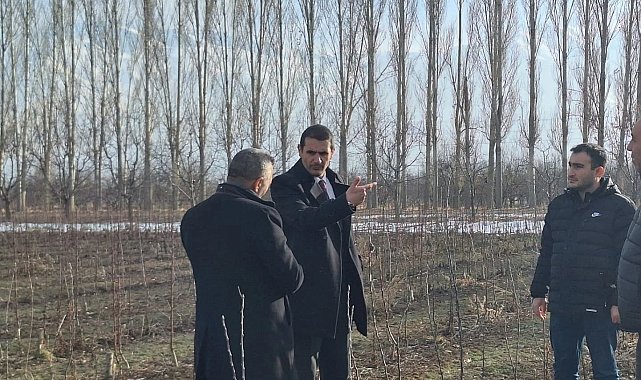Meyve fidanları baharın gelmesiyle çiftçilerle buluşturulacak
