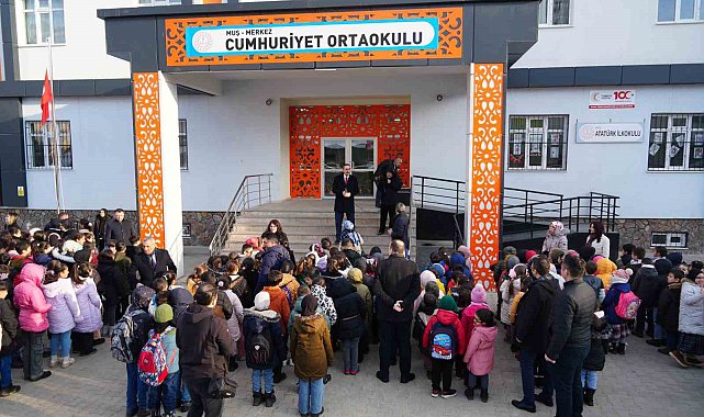 Muş'ta 104 bin öğrenci ders başı yaptı