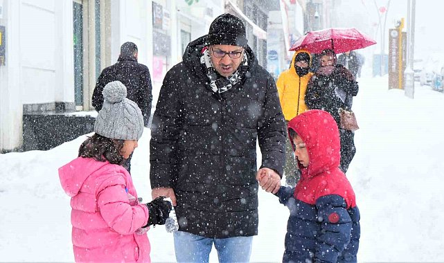 Muş'ta okullar tatil edildi