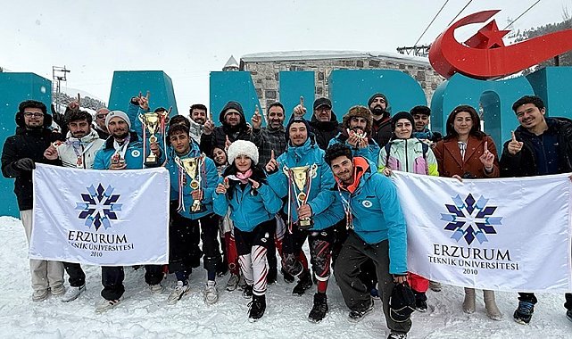 Palandöken'de ETÜ fırtınası esti