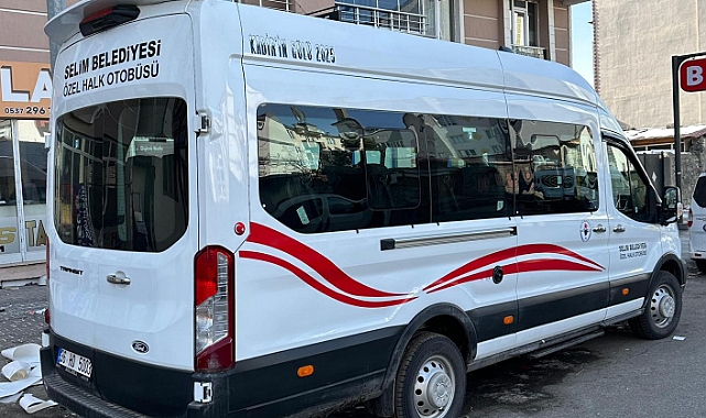 Selim Belediyesi Halk Otobüsleri yenileniyor