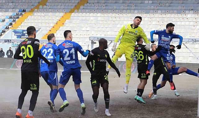 Trendyol 1. Lig: Erzurumspor FK: 0 - Iğdır FK: 0