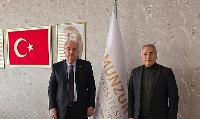 Tunceli ESOB Başkanı Belice, ilçelere MYO açılması için görüşme yaptı