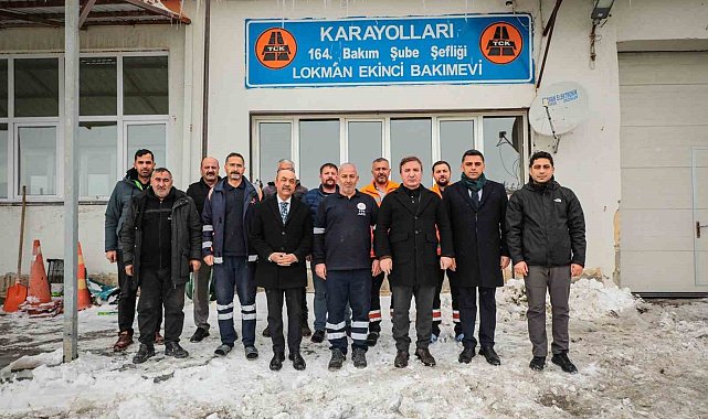 Vali Aydoğdu Erzincan- Refahiye karayolu uygulama noktalarını denetledi