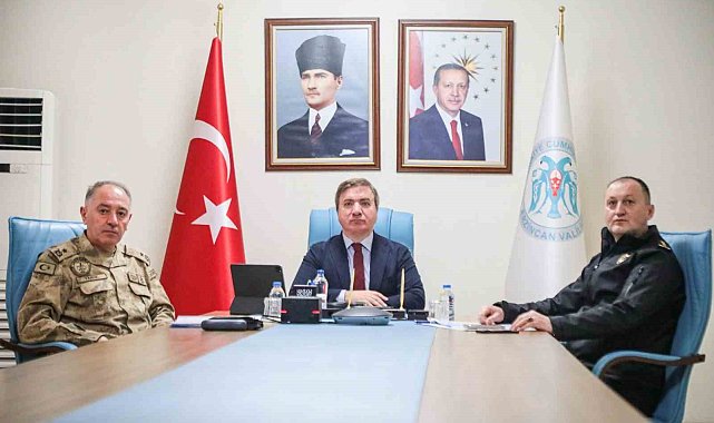 Vali Aydoğdu VKS toplantısına katıldı