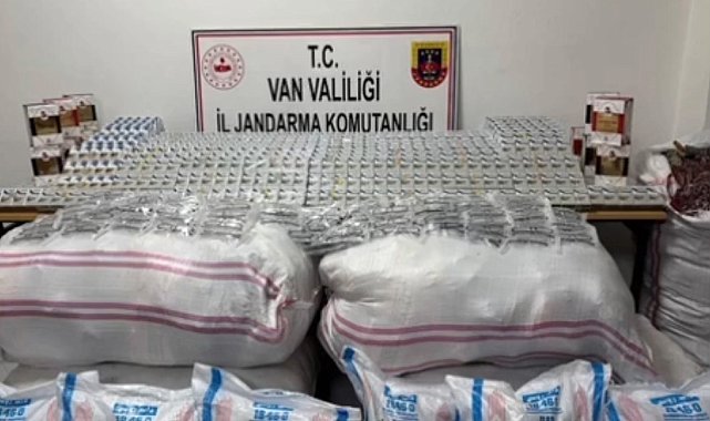 Van'da 3 milyon TL değerinde gümrük kaçağı malzeme ele geçirildi