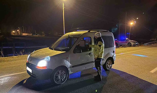 Van'da 554 araç trafikten men edildi