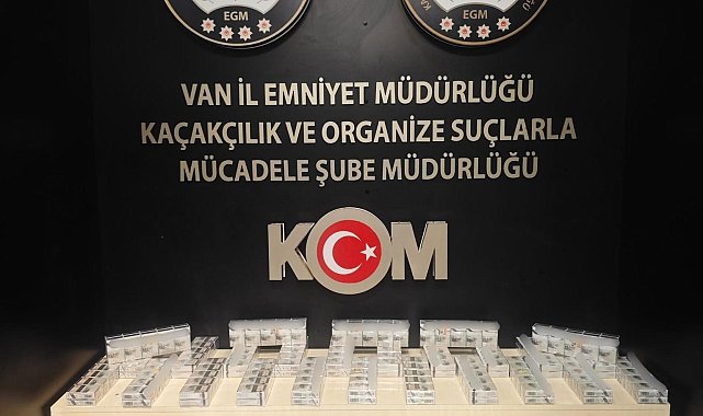 Van'da gümrük kaçakçılığı operasyonu