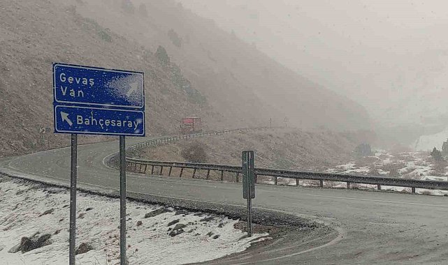 Van'da kar yağışı etkili oldu