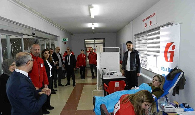 Vergi Haftasında Defterdarlık'tan kan bağışı kampanyası